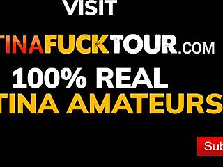 Ordered three amateur sluts in real latina whore house