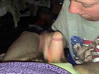 Blonde Lass Blows Cock and Swallows Cum!