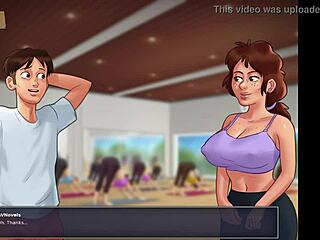 summertime saga unfolds with big tits and monster cock