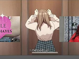 i'm reacting and trying to cum with you in this hentai session