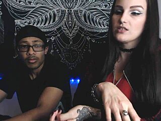 Watch tattooed big boobs mistress alace amory cuckold male sub in kinky vlog!