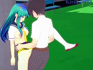 Lum Feels Intense Pleasure In Urusei Yatsura 2022 Hentai.