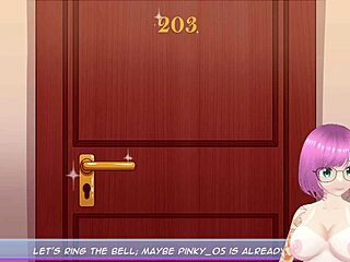 i can't believe zoey horney roommates 01 is so intense in this hentai game anime scene