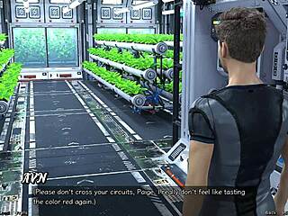 Stranded in space, I meet a shy emo girl