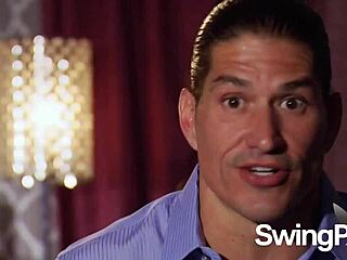 Horny Swingers Play Oral Game Outdoors