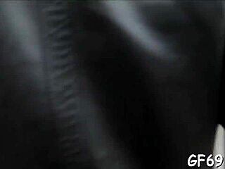 These two european hunks are sucking and ravishing that petite beauty so roughly!