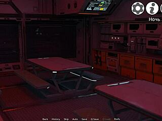 in waterworld, ready to switch places with the teen in this hentai creampie scene.