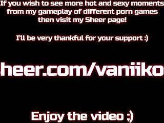 Sexy teen 18+ deepthroats big cock at college party, cum fills her slutty mouth in being a dik gameplay