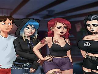 Summertime Saga: Jerk Off Her Pussy in Uncensored Hentai Scene