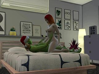 The Grinch Fucks Old Man in 3D Hentai Christmas