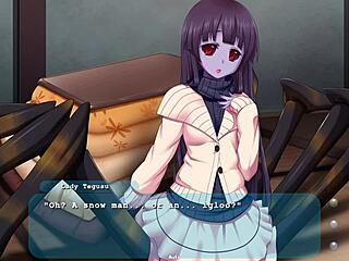 Princess explores wild hentai game fantasies