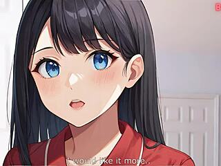 Double penetration for stepsister in animated hentai