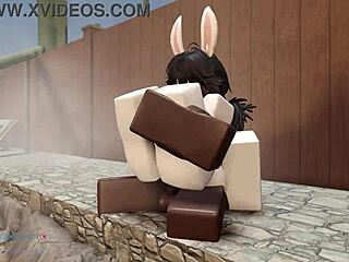 Bunny Bounces Like A Champ