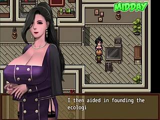 Rebendo Uma Dubla Espanhola De Duas Peitudas - Jogo Hentai - Zombies Retreat - Parte 12