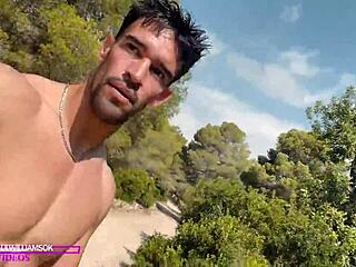 Hot Day Makes Being Naked Outdoors Preferable.