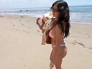 I took my brother's wife to the nude beach.