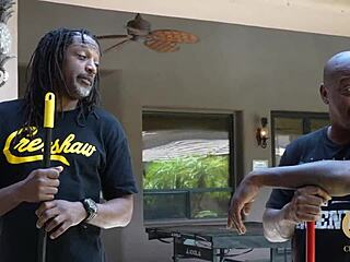 Sloppy Group Fuck With Big Black Cock In The West