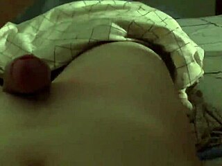 Step mother feels shocked catching step son late at night