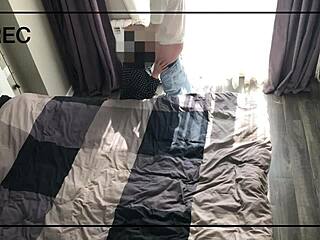 Secret Footage of My Wife Cheating with Lover at Our Home.