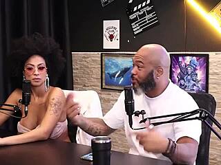 i showed my tits in sheer red lingerie after discussing positions