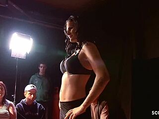 carla mai lures into public banging at casting! 🔥