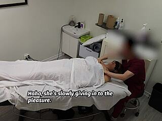 rita white milf fucked during couples massage