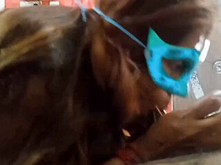 Hot tania's blowjob stirs deep emotions of desire