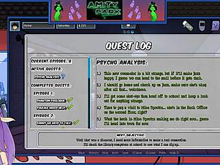 In Amity Park, Danny faces a monstrous milf with big tits in this redux episode.