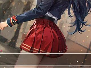 Bluring the walls romance hentai game ep 4 exhibitionist gf confess