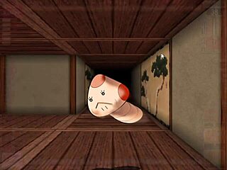 Detailed exploration of dungeons in 2004-12 anime episode