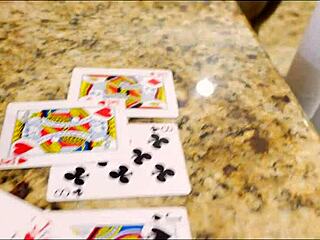 Uh, Strip Poker with Sexy Stepmom Coco Vandi Got Wild, Ya Know!