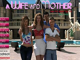 Wife and stepmother MILF with big tits gets wild