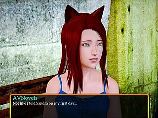 My new family cartoon game with erotic scenes