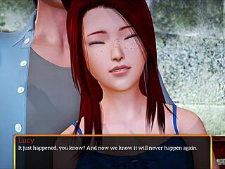 My new family cartoon game with erotic scenes