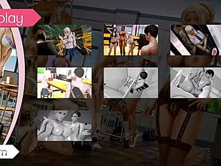 elizabeth laroche in waifu academy nude scenes!