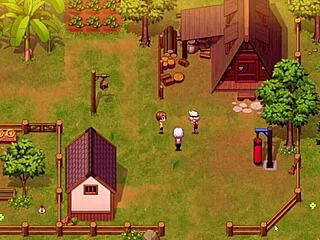 hentai game spying bathroom sees blacksmith tits part 4