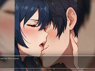 Bluring the walls romance hentai game ep 4 exhibitionist gf confess