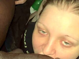 Succubus at work with big black cock