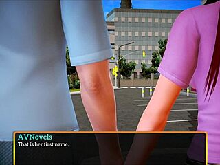 My New Family 402 - Cartoon Game With Brunette And Redhead