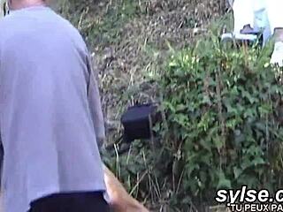 French MILF Group Bang in Wild Outdoor Session