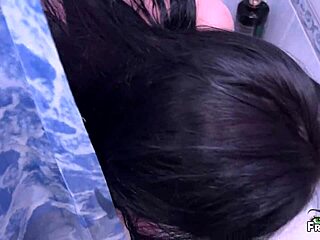 Stepson, why spy on stepmom in the shower?