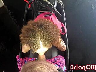 Ebony Willow Ryder Slams Bubble Butt on Big Dick