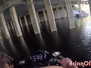 Ebony Willow Ryder Slams Bubble Butt on Big Dick