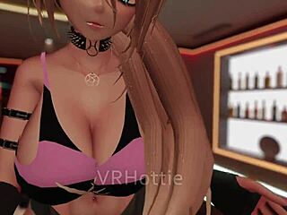 big tits lap dance at bar