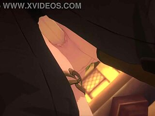 i'm in the gardn with collei from genshin impct