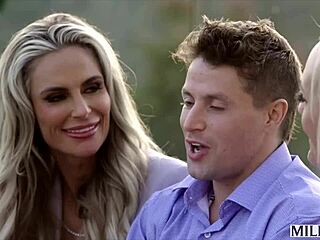 Milfy Tale of 5 Milfs vs 1 BBC - Maitland, Brandi, Phoenix, Christy & Serenity DOMINATE Jason Luv!