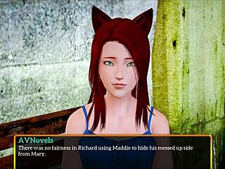 My new family cartoon game with erotic scenes