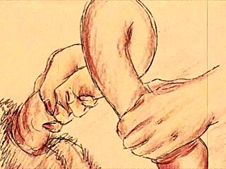 Vintage erotic drawings, wanna peek inside?