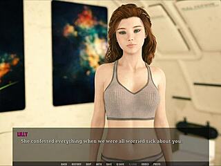 Walkthrough of the never-ending anime visual novel Tales from the unending void 142