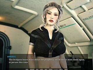 Walkthrough of the never-ending anime visual novel Tales from the unending void 142